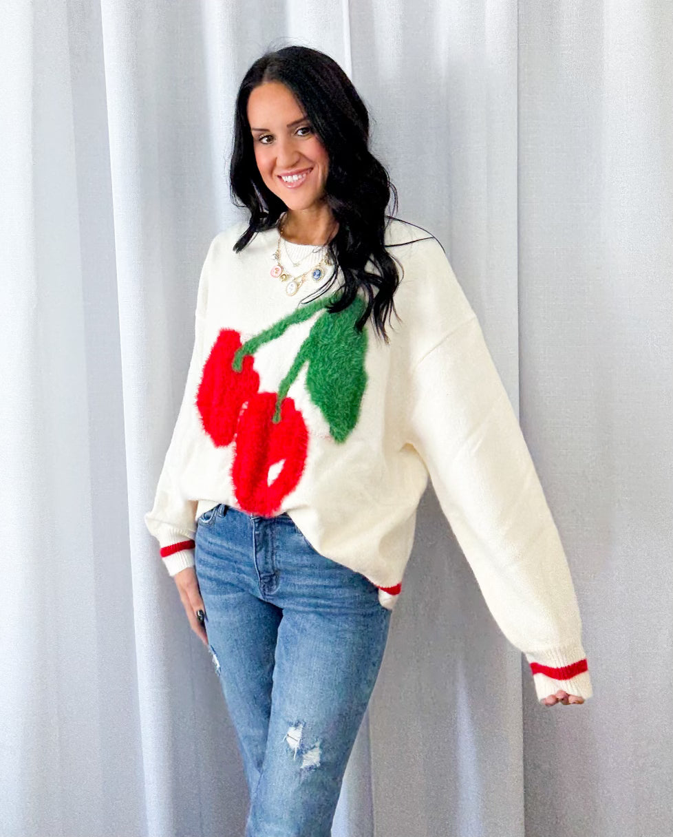 Cherry on Top Sweater