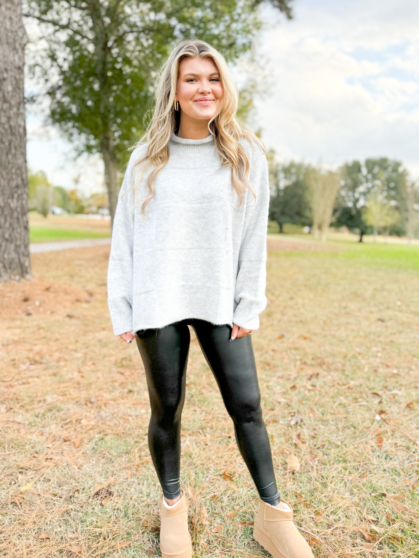 Heather Grey Ryleigh Sweater