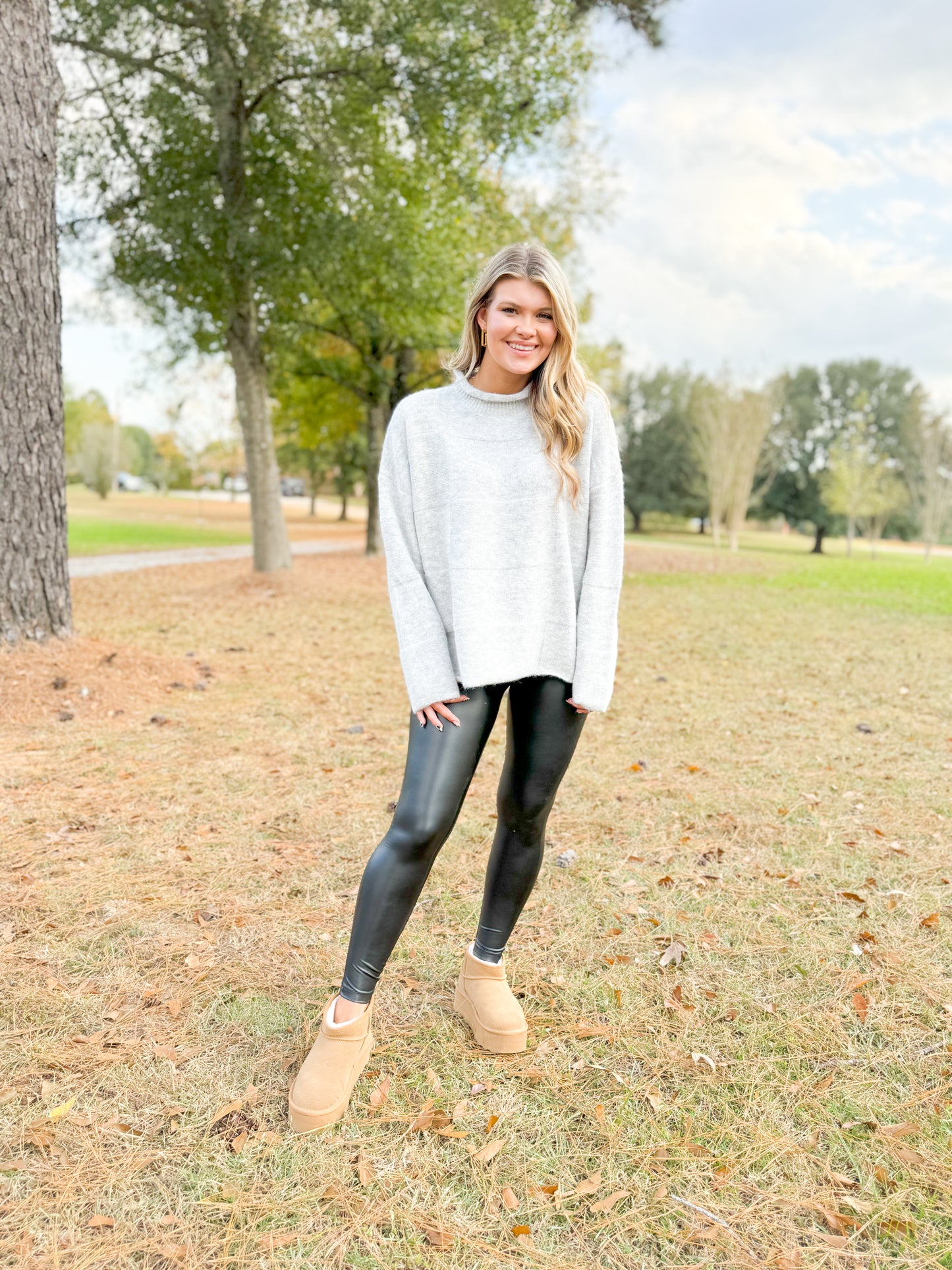 Heather Grey Ryleigh Sweater