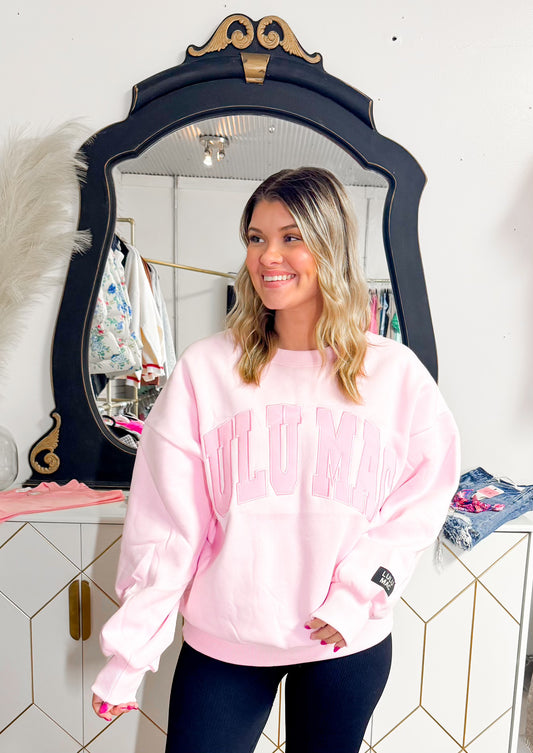 Pink Lulu Mac Pullover