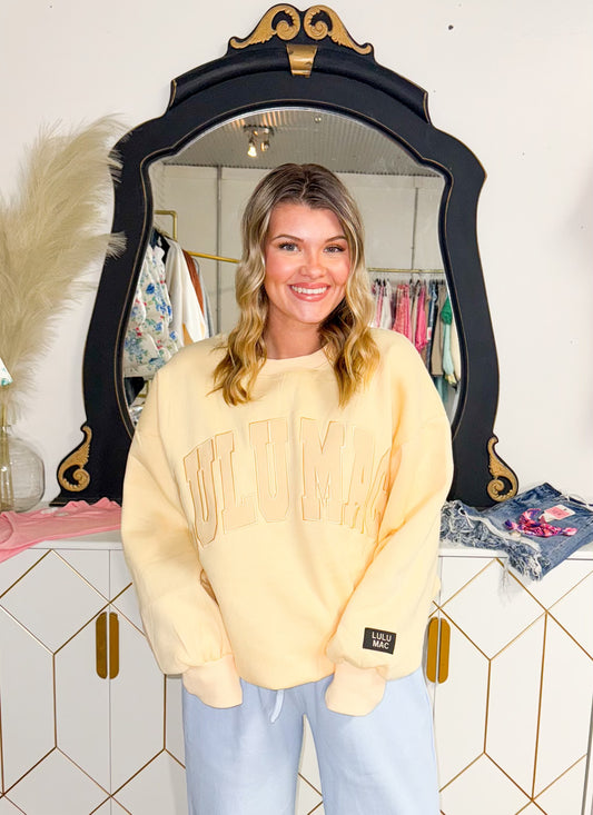 Yellow Lulu Mac Pullover